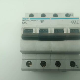 Hager MB 616E B16 3/N Sicherungsautomat 432803  9