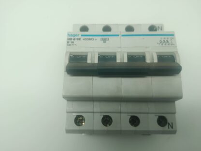 Hager MB 616E B16 3/N Sicherungsautomat 432803  9