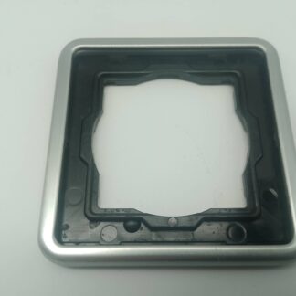 Kopp 28736 1fach Rahmen silberfarben, Metall