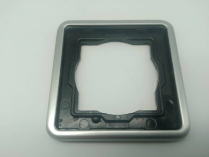 Kopp 28736 1fach Rahmen silberfarben, Metall