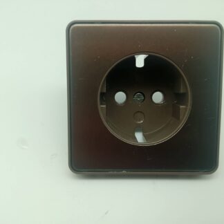 Legrand 51209 Diplomat Steckdoseneinsatz, Zentralstück, bronzefarben, Metall