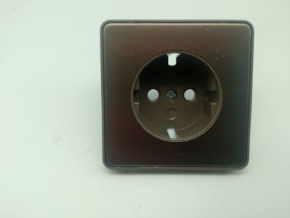Legrand 51209 Diplomat Steckdoseneinsatz, Zentralstück, bronzefarben, Metall