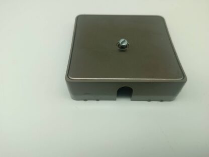 Legrand 5177 Diplomat, Kabelauslass Zentralstück, bronzefarben, Metall – Bild 2