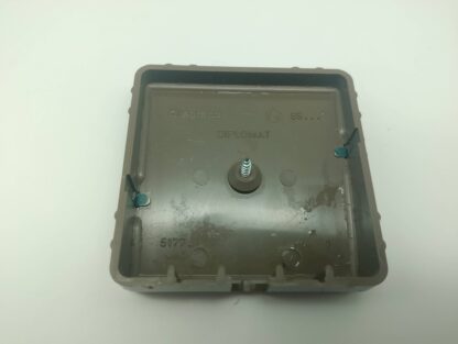 Legrand 5177 Diplomat, Kabelauslass Zentralstück, bronzefarben, Metall – Bild 3