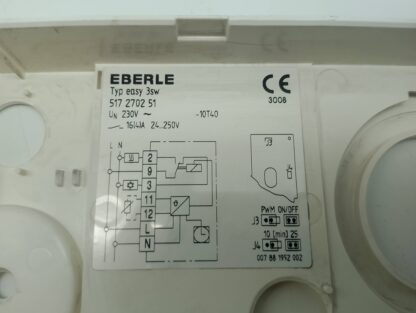Eberle easy 3sw 517270251 Raumtemperatur Regler – Bild 4