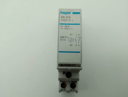 Hager ES 210 Installationsschütz Schütz mit 1 Schließer + 1 Öffner 230V AC 25A 1PLE – Bild 3