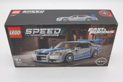LEGO 76917 Speed Champions 2 Fast 2 Furious Nissan Skyline GT-R (R34)