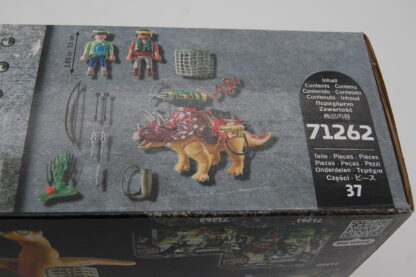 Playmobil 71262 Triceratops Dino Rise Dinosaurier mit Abnehmbarer Rüstung Spielzeug – Bild 5