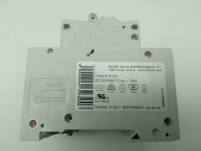 Schrack B25 3/N BM018825 Sicherungsautomat – Bild 2