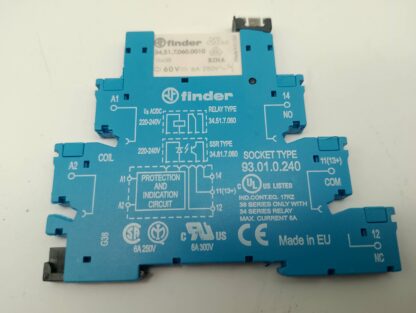 Finder 93.01.0.240 Koppelrelais + Finder Relais 34.51.7.060.0010