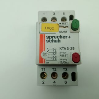 Sprecher + Schuh KTA3-25 6,3 – 10A Motorschutzschalter