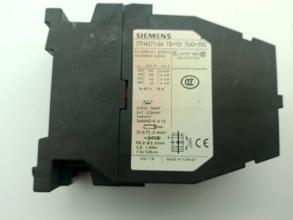 Siemens 3TH4271-0A 7s+1Ö/ 7NO+1NC Schütz 230V 50/60Hz – Bild 2