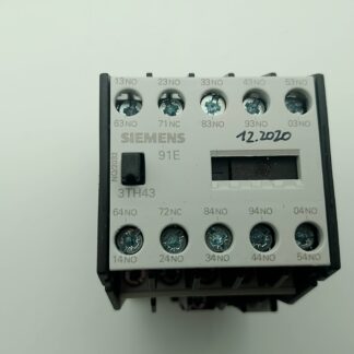 Siemens 3TH4391-0A   sS+1Ö/9NO+1NC Schütz 230V 50/60Hz