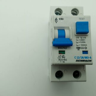 Schrack B0617613 C13/1N/003-A FI/LS
