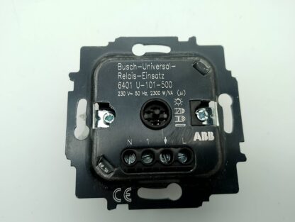 Busch und Jäger -Universal-Relais-Einsatz 6401 U-101-500  230V  50Hz 2300W/VA