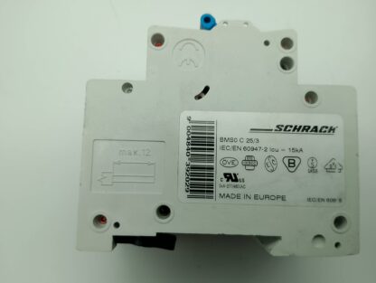Schrack C25/3 Sicherungsautomat BM017325 – Bild 2