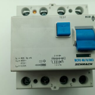 Schrack BCF0 40/4/003 FI, Schutzschalter BC004103  10kA