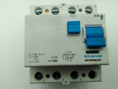Schrack BCF0 40/4/003 FI, Schutzschalter BC004103  10kA