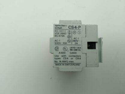 Sprecher und Schuh CS4-P-04 Zusatzkontakt – Bild 2