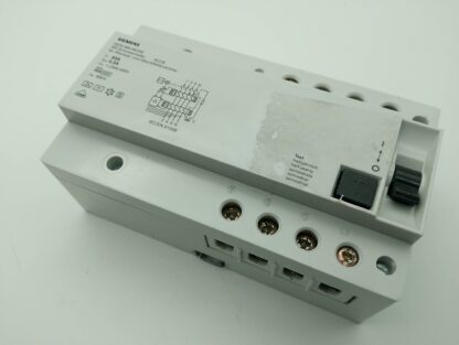 Siemens 5SZ6 468-0KG00 63A  0,3A NFI Schutzschalter RCCB für Wechsel und Gleichfehlerströme – Bild 3