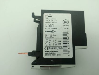 Siemens 3RU1116-0KB0 Überlastrelais 0,9-1,25A – Bild 3