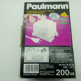 Paulmann LTD 200 Sicherheitstransformator Eingang 230V, Ausgang11,5V/16,6A