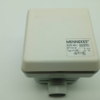 Mennekes Typ 4130 32A-6h 5p 400V IP 44 cremeweiß