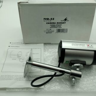 Monacor TVD-55 Camera Dummy Kamera Attrappe Neu 2 x 1,5V Batterie nicht enthalten