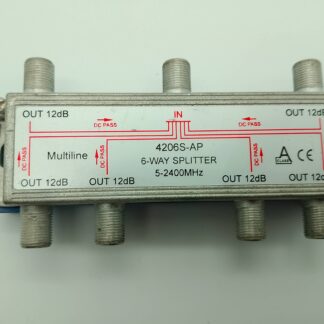 Multiline 4206S-AP 6-Way Splitter 5-2400MHz