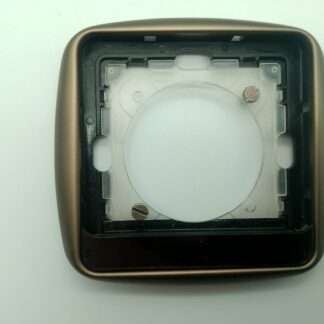 Jung Tl981MbMsi 1fach Rahmen bronze Aluminium eloxiert