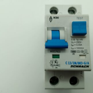 Schrack C13/1N/003-G/A FI/LS B0217613  10kA