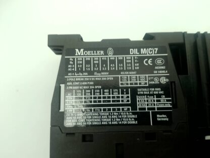 Moeller Direktstarter PKZM0-1,6 Motorschutzschalter 1,0-1,6A, DIL M7-01 Schütz – Bild 6
