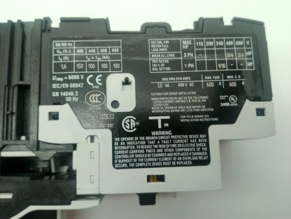 Moeller Direktstarter PKZM0-1,6 Motorschutzschalter 1,0-1,6A, DIL M7-01 Schütz – Bild 7