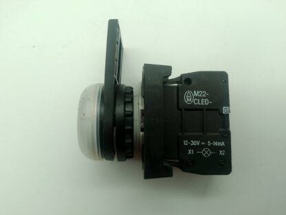 Klöckner Moeller Leuchtmelder weiß, M22 CLED  12-30V=5-14mA – Bild 2