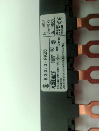 Klöckner Moeller B3.0/3- PKZ0 Drehstromschienenblock – Bild 2