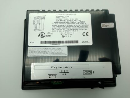 GE Fanuc IC754VGI 06STD-BB Qickpanel VIEW Model: ES0611 24VDC, 0,5A, 12W – Bild 3