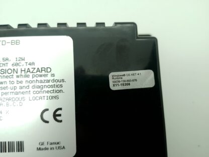 GE Fanuc IC754VGI 06STD-BB Qickpanel VIEW Model: ES0611 24VDC, 0,5A, 12W – Bild 6