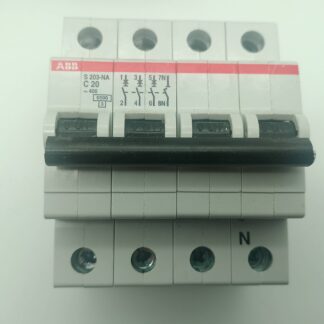 ABB S203-NA C20 Sicherungsautomat 6kA S203-C20NA 2CD S253 103 R0204