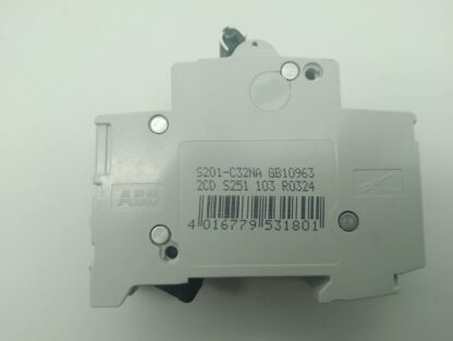 ABB S 201-NA C32 Sicherungsautomat 6kA S201-C32NA  GB10963  2CD S251 103 R0324 – Bild 3