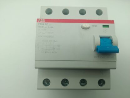 ABB F204 AC 100A 0,03A  10kA  FI, Schutzschalter 2CSF204001R1900