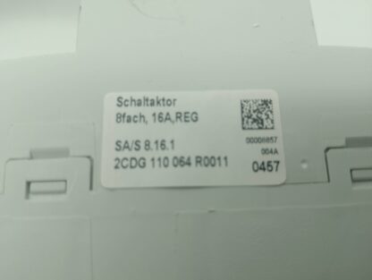 ABB i-BUS EIB KNX SA/S 8.16.1 250/440V~ 16A Schaltaktor 8fach 16A, REG, 2CDG 110 064 R0011 – Bild 5