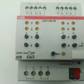 ABB i-bus EIB KNX JA/S 4.230.1M 230V 6A AC Jalousienaktor 4fach. m. Handbed  GH Q631 0064 R0111