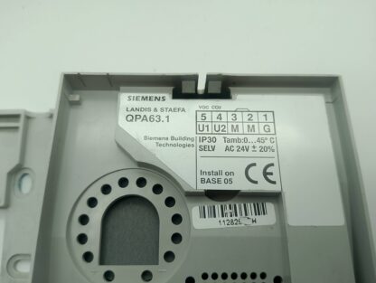Siemens Landis & Staefa QPA63.1 Raumluftqualitätsfühler AC24V  IP30 – Bild 3