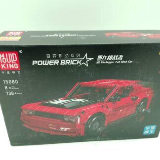 Mould King 15080S Challenger American Muscle Car Modellbausatz | 763 Teile statische Version