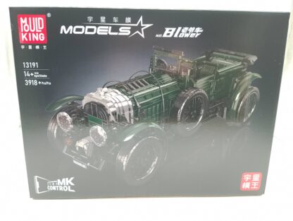 Mould King 13191Retro Oldtimer Ferngesteuertes 4,5-Liter (1927-31) | 3.918 Teile dynamische Version