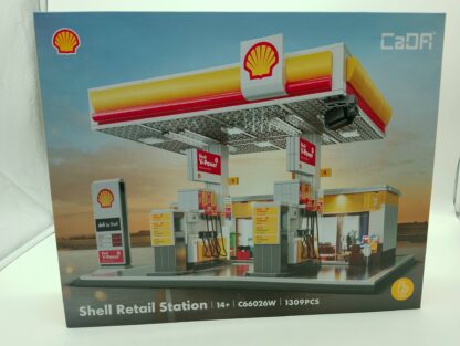 Cada C66026W Shell Tankstelle 1222 Klemmbausteine