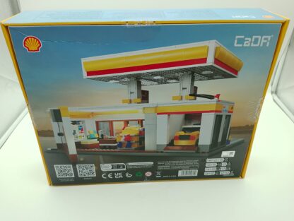 Cada C66026W Shell Tankstelle 1222 Klemmbausteine – Bild 2