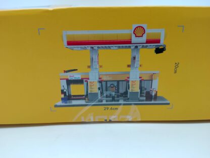 Cada C66026W Shell Tankstelle 1222 Klemmbausteine – Bild 4