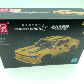 Mould King 15081 Challenger American Muscle Car Modellbausatz | 736 Teile statische Version
