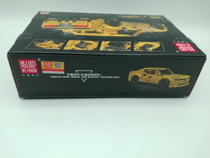 Mould King 15081 Challenger American Muscle Car Modellbausatz | 736 Teile statische Version – Bild 3